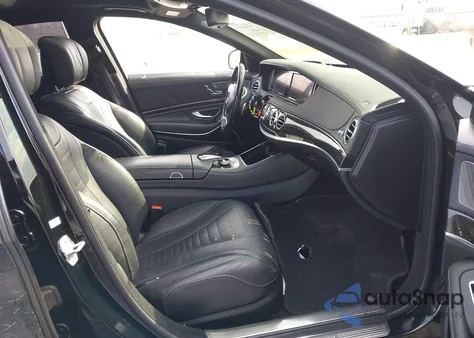 2015 Mercedes-Benz S 550 4Matic из США, поврежденный, VIN WDDUG8FB9FA172931